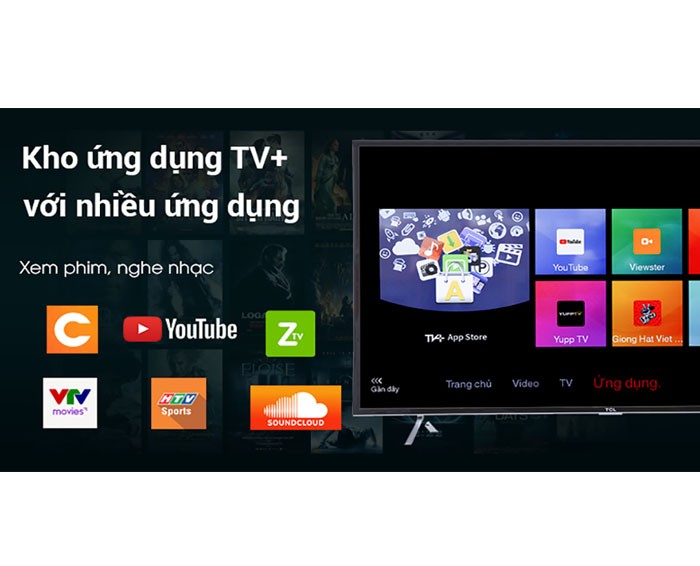 Image Smart Tivi TCL 4K 50 inch L50P62 2