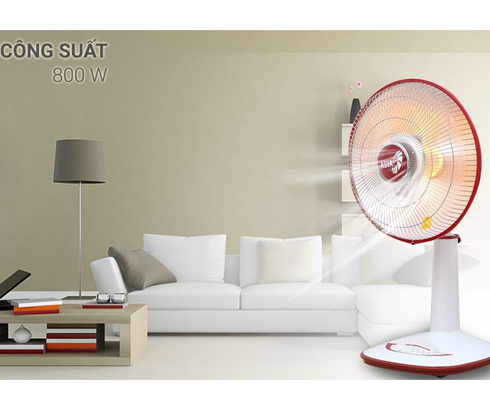 Image Quạt sưởi hồng ngoại Asia HF1401 1