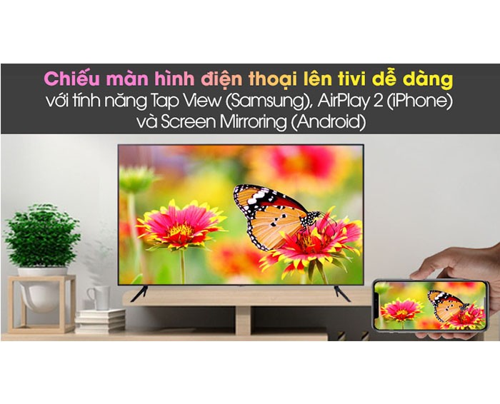 Image Tivi Samsung 4K Crystal UHD 43 inch UA43AU7200 2