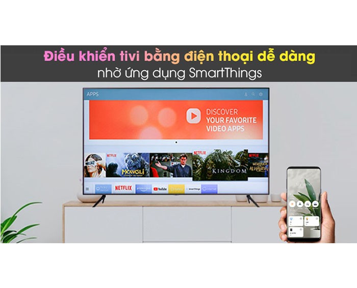 Image Tivi Samsung 4K Crystal UHD 43 inch UA43AU7200 3