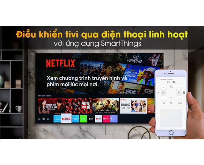 Image Tivi Samsung 4K Crystal UHD 55 Inch UA55AU9000 1