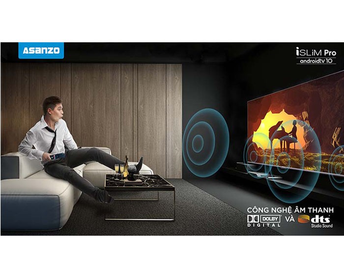 Image Smart tivi Asanzo iSlim pro 10 4K 55inch 55U71 4