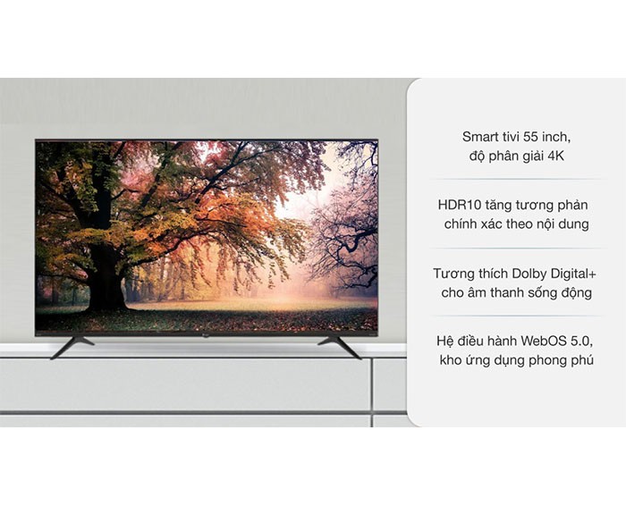 Image Smart Tivi Casper 4K 55 inch 55UW6000 3
