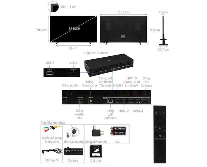 Image Tivi Khung Tranh The Frame QLED Samsung 4K 55 inch QA55LS03A 1