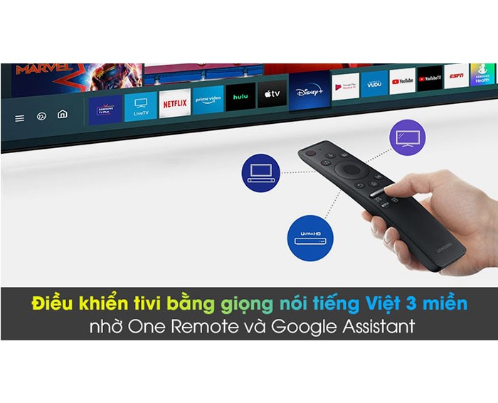 Image Tivi Samsung 4K Crystal UHD 55 inch UA55AU8100 2