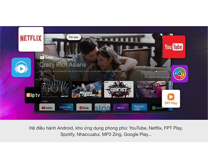 Image Android Tivi Sony 4K 55 inch KD-55X85J 1