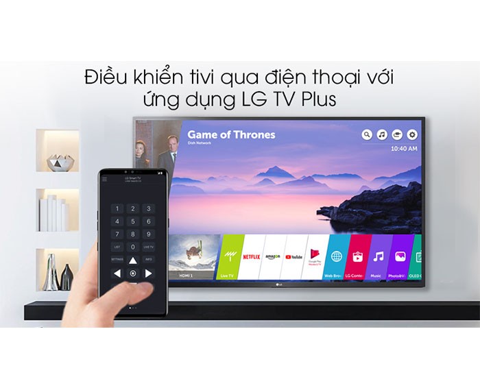 Image Smart Tivi LG 4K 43 inch 43UM7400PTA 1