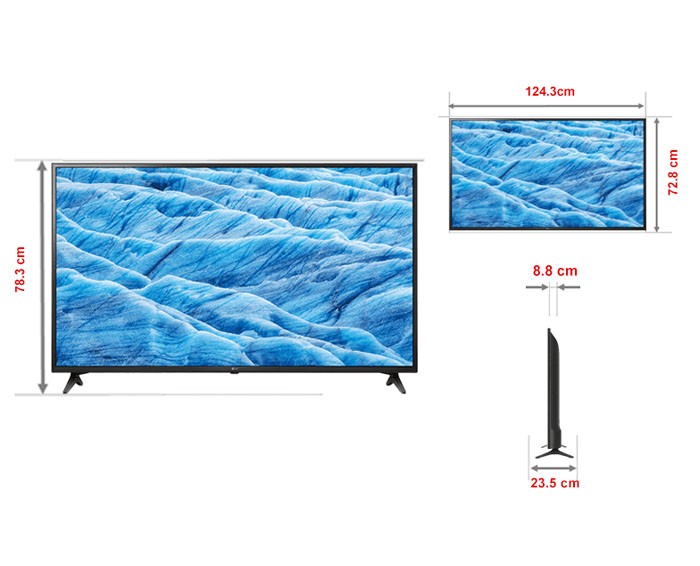 Image Tivi 4K 55 inch LG 55UM7100PTA ThinQ AI 2