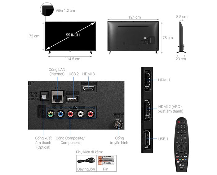 Image Tivi LG 4K 55 inch 55UN7290PTF 2