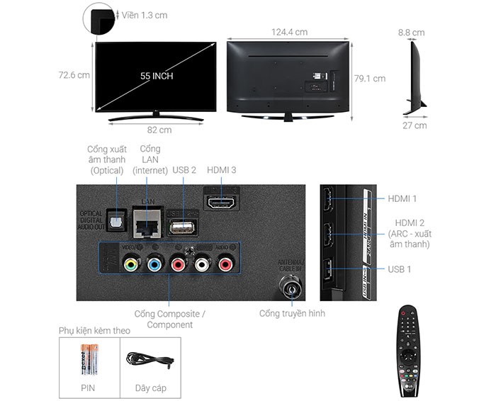Image Tivi Smart LG 4K 55 inch 55UN7400PTA 1
