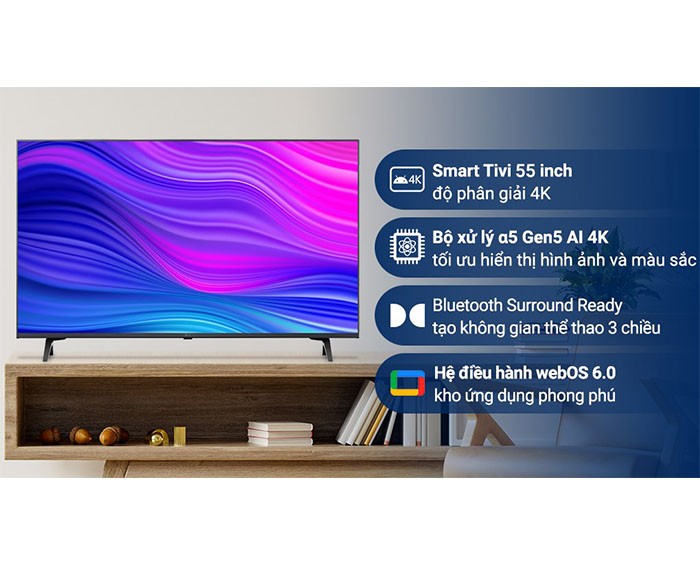 Image Smart Tivi LG 4K 55 inch 55UQ8000PSC 3