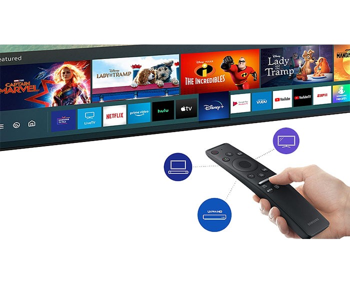 Image Tivi Samsung 4K 55 inch UA55TU8000 4