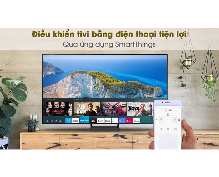 Image Smart Tivi QLED 4K 55 inch Samsung QA55Q65A 2