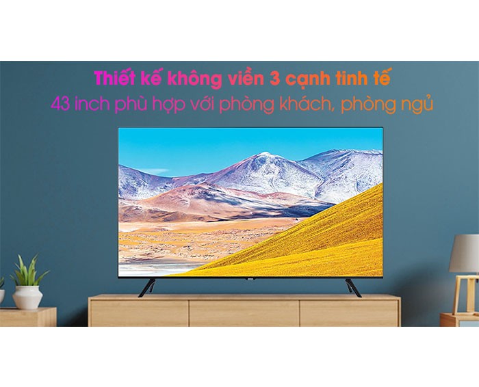 Image Smart Tivi Samsung 43 inch UA43TU8000 2