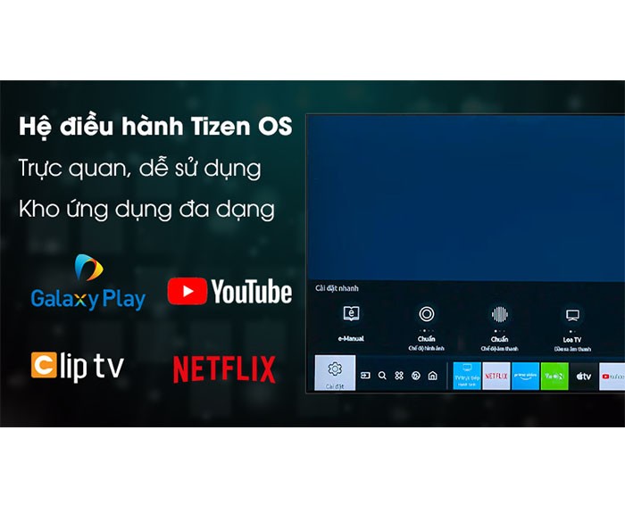Image Smart Tivi Samsung 4K 43 inch UA43TU8500 3