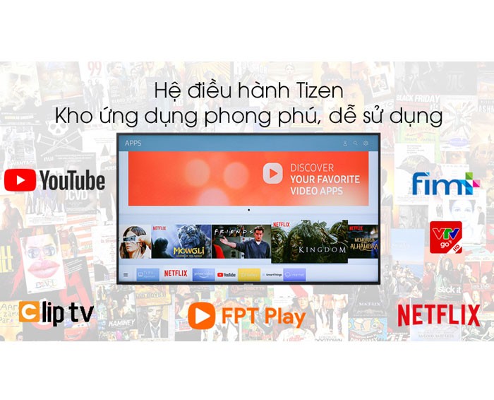 Image Smart Tivi Samsung 4K 50 inch UA50RU7200 4