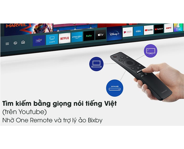 Image Samsung Smart Tivi 4k UA60AU8100 4