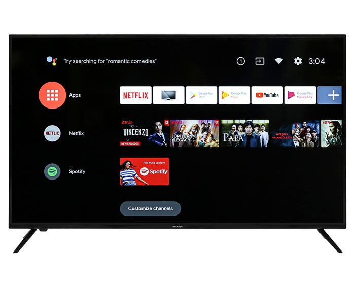 Android Tivi Sharp 4K 50 inch 4T-C50EK2X