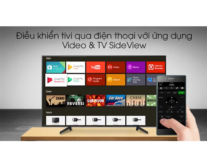Image Android Tivi Sony 4K 43 inch KD-43X8000G 3