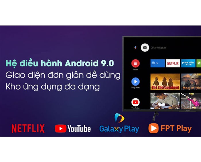 Image Android Tivi Sony 4K 49 inch KD-49X7500H 2