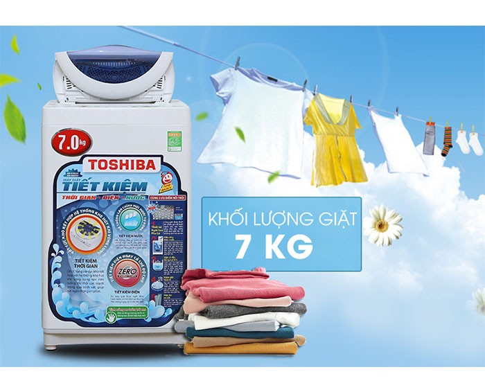 Image Máy giặt Toshiba 7 kg AW-A800SV 4