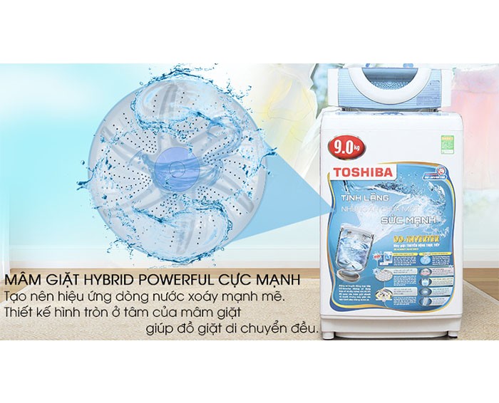 Image Máy giặt Toshiba Inverter 9kg AW-DC1005CV 3