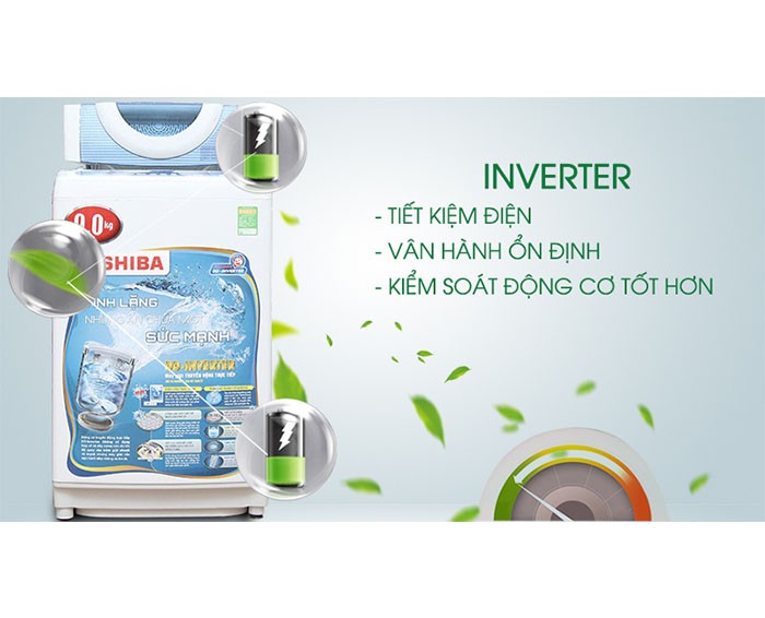 Image Máy giặt Toshiba Inverter 9kg AW-DC1005CV 5