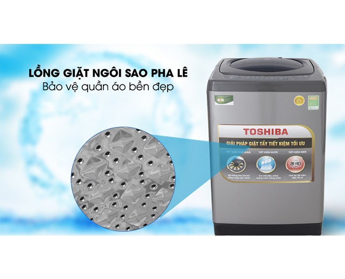 Image Máy giặt Toshiba 9 Kg AW-H1000GV SB 2