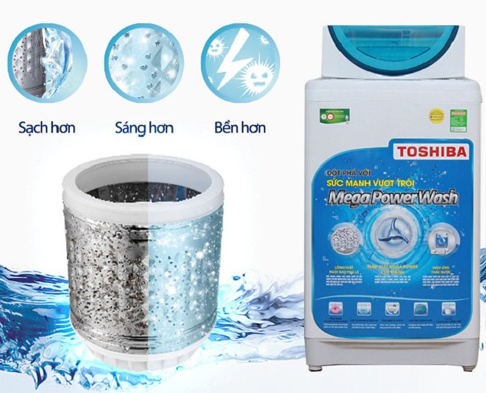 Image Máy giặt Toshiba 8.2 kg AW-F920LV WB 2