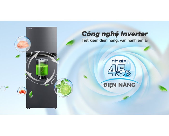 Image Tủ lạnh Toshiba Inverter 249 lít GR-RT325WE-PMV(06)-MG 3