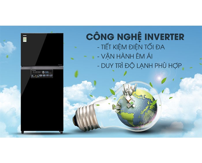 Image Tủ lạnh Toshiba Inverter 359 lít GR-AG41VPDZ XK 1