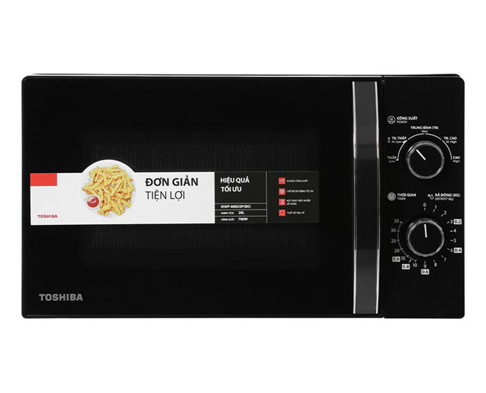 Image Lò vi sóng Toshiba MWP-MM20P(BK) 20 lít