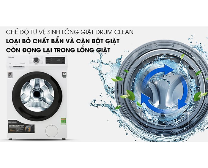 Image Máy giặt Toshiba Inverter 7.5 Kg TW-BH85S2V WK 2