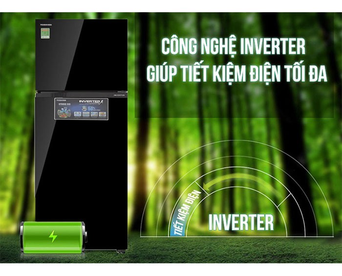 Image Tủ lạnh Toshiba Inverter 330 lít GR-AG39VUBZ XK1 1