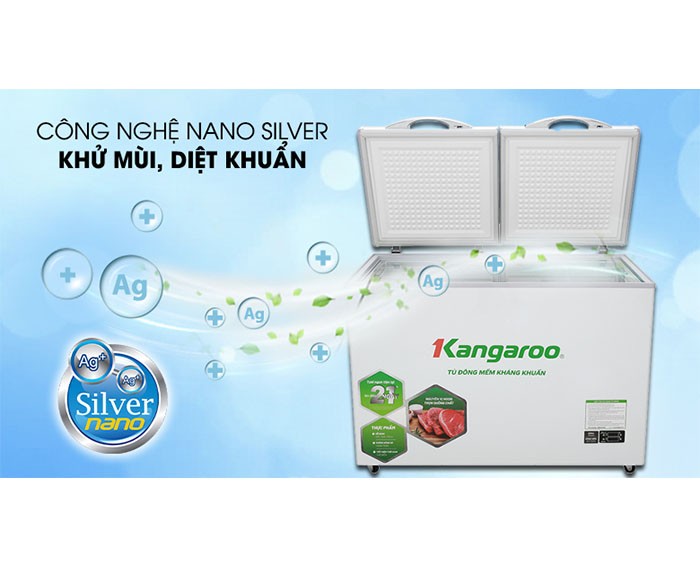 Image Tủ đông mềm Kangaroo 252 lít KG 408S2 1