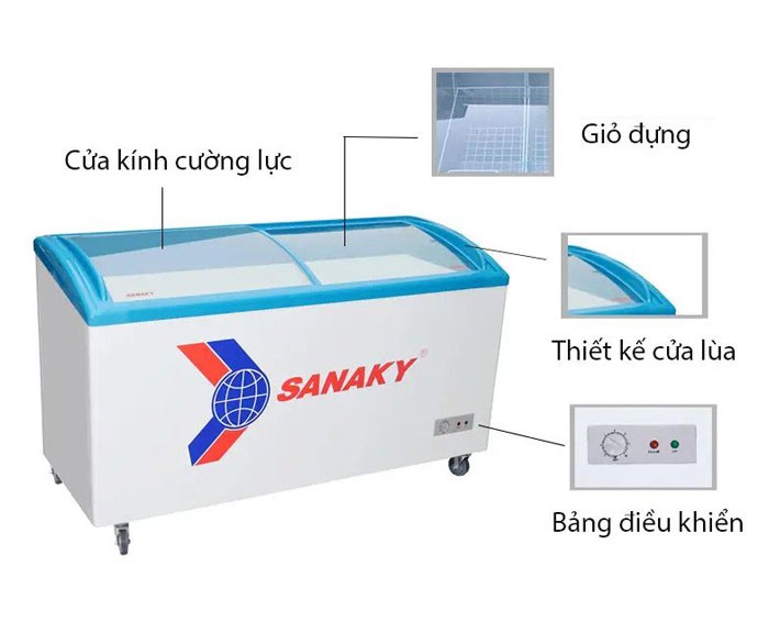 Image Tủ đông Sanaky VH-402KW 1