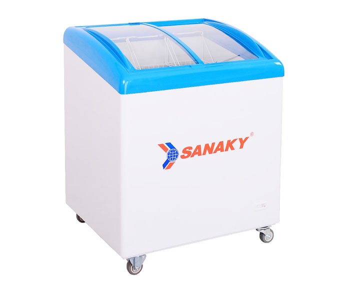 Tủ đông mặt kính cong Sanaky VH-282K