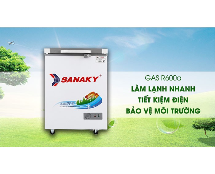 Image Tủ đông Sanaky 100 lít VH-1599HYK 2