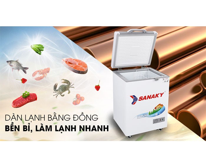 Image Tủ đông Sanaky 100 lít VH-1599HYK 3