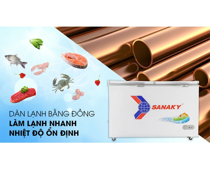 Image Tủ đông Sanaky 410 lít VH 5699HY 3