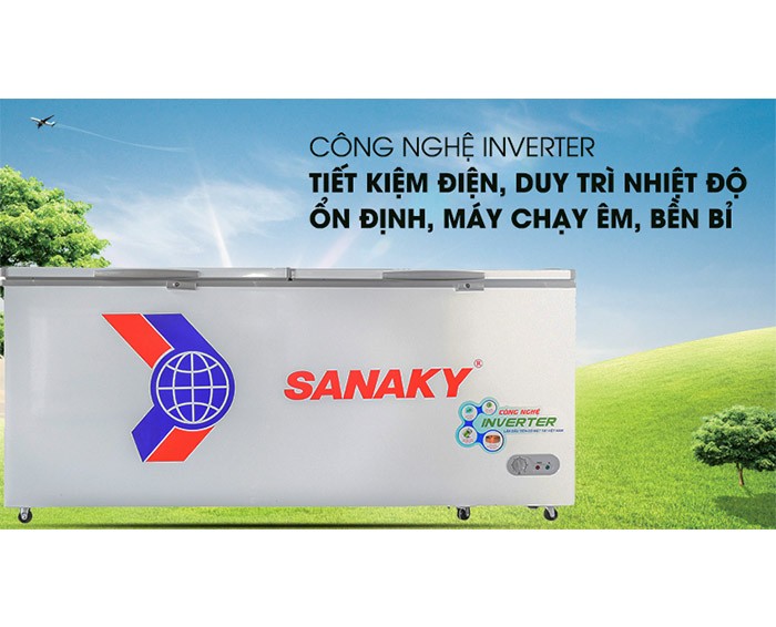 Image Tủ đông Sanaky Inverter 761 lít VH-8699HY3 1