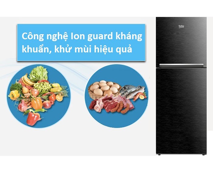 Image Tủ lạnh Beko Inverter 250 lít RDNT250I50VWB 2