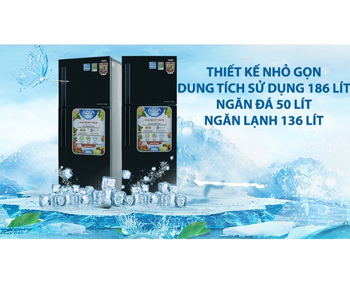 Image Tủ lạnh Aqua Inverter 205 lít AQR-I209DN DC 5