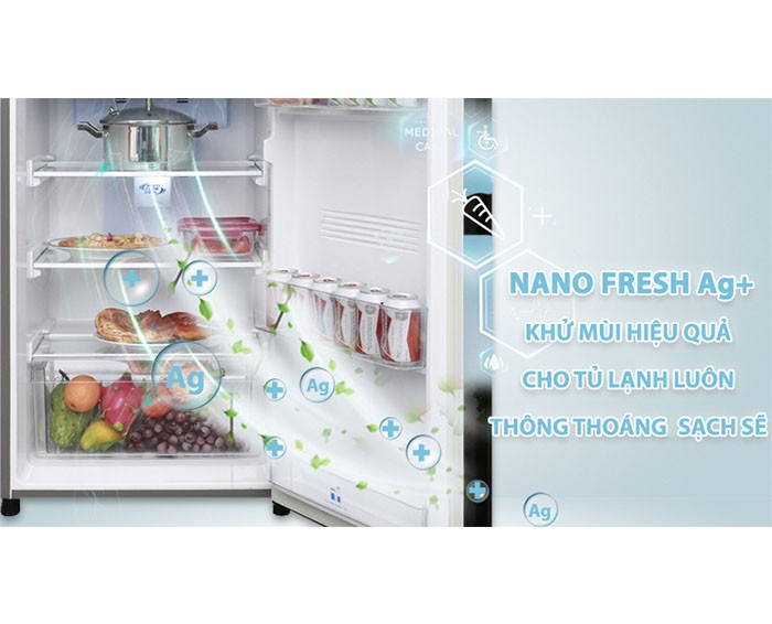 Image Tủ lạnh Aqua Inverter 281 lít AQR-I287BN PS 2