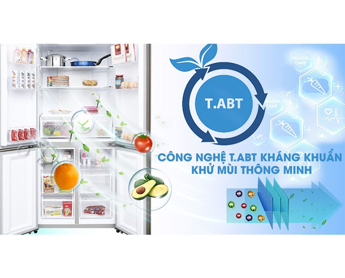 Image Tủ lạnh Aqua Inverter 456 lít AQR-IG525AM GB 4