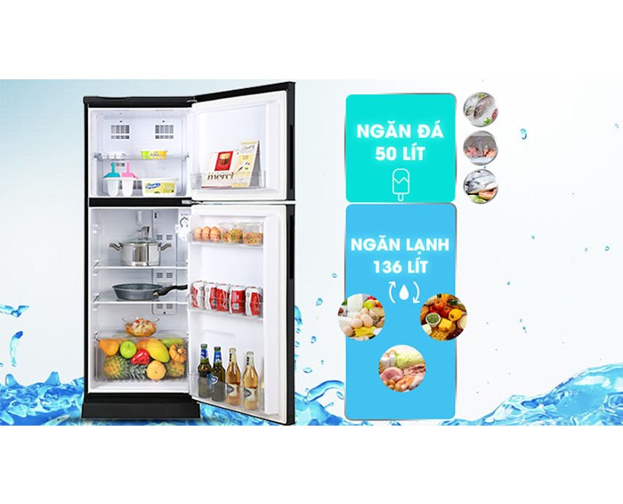 Image Tủ lạnh Aqua Inverter 186 lít AQR-T219FA(PB) 1