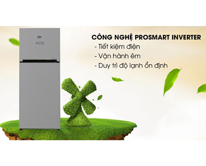 Image Tủ lạnh Beko Inverter 200 lít RDNT200I50VS 1