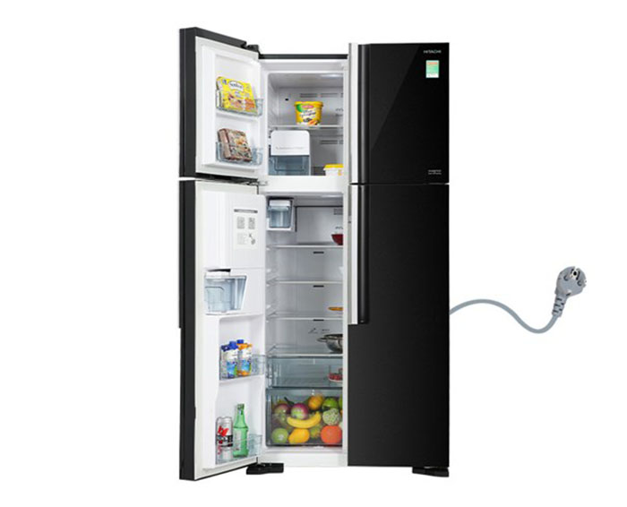 Image Tủ lạnh Hitachi Inverter 540 lít Multi Door R-FW690PGV7X GBK 2