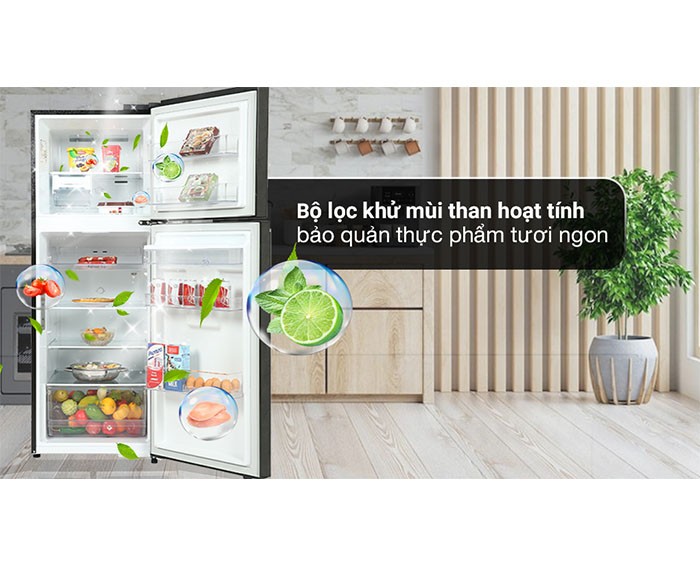Image Tủ lạnh LG Inverter 314 Lít GN-D312BL 2