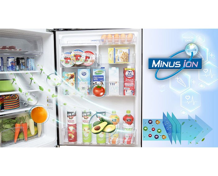 Image Tủ lạnh Mitsubishi Electric Inverter 346 lít MR-F42EH-BRW 1
